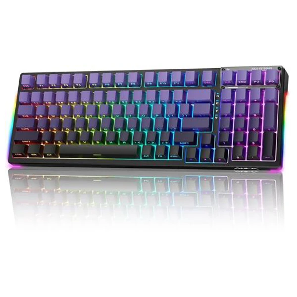 AULA F98 Wireless Gaming Keyboard Purple (Reaper Switch) - Купить в ...
